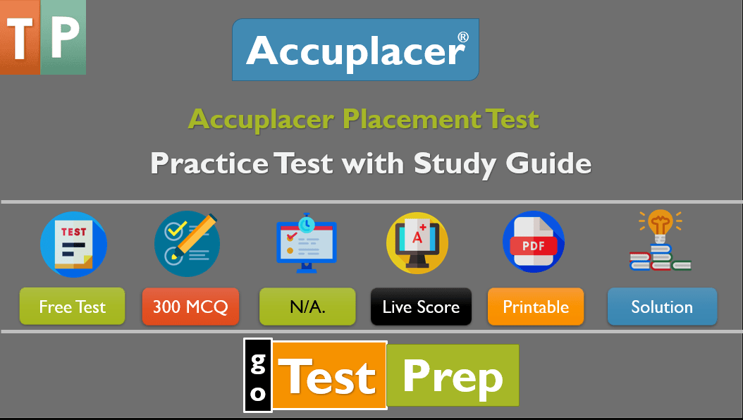 Accuplacer Practice Test 2024 (Next Generation) [PDF]