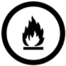 Flammable and Combustible Material WHMIS Symbols