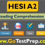 HESI A2 Reading Comprehension Passages Test Question Answers