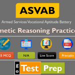 ASVAB Arithmetic Reasoning Practice Test 2024