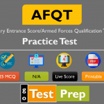 AFQT Practice Test 2024 Free Printable PDF with Answers Keys
