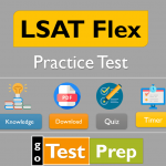 LSAT Flex Practice Test 2024 (LSAC) and Study Guide Online