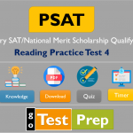 PSAT Reading Practice Test 2024 New PSAT/NMSQT/PSAT 10