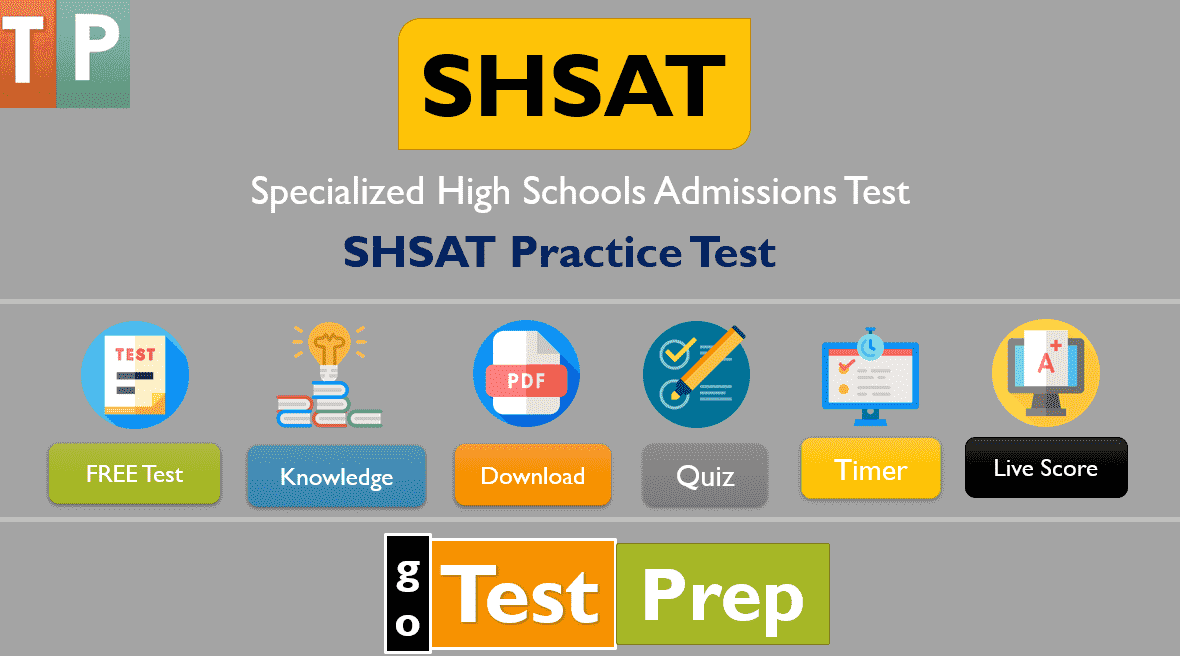 SHSAT Practice Test 2024 with Answer (UPDATED)