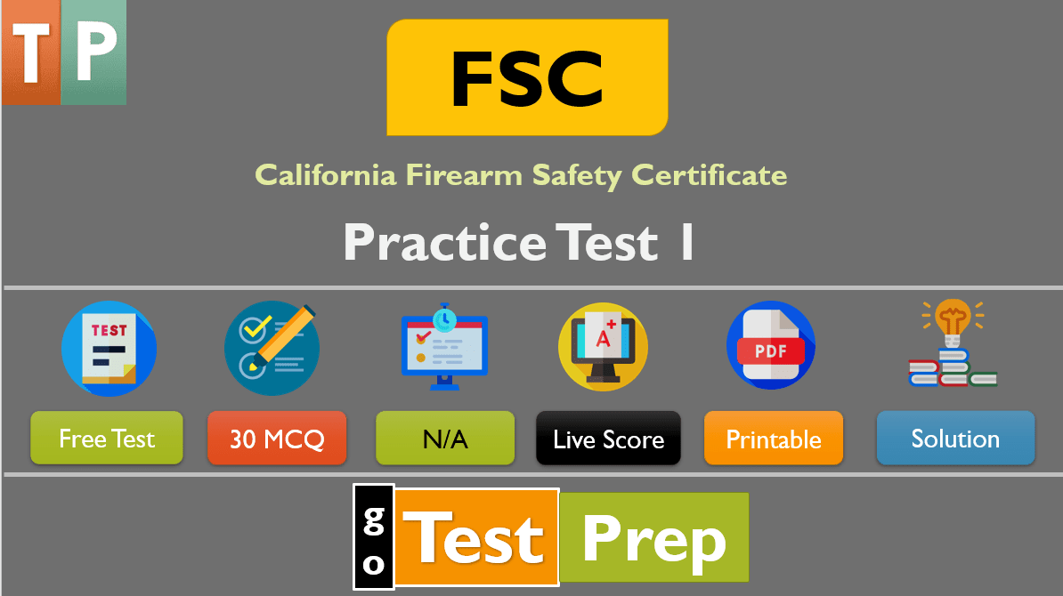 FSC Practice Test (30 Question Answers Set 1) Printable PDF