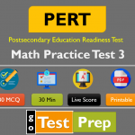 Florida's PERT Math Practice Test 2024