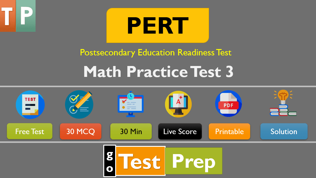 Florida's PERT Math Practice Test 2024