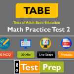 Free TABE Math Practice Test 2024 (Question Answers Online Quiz)