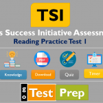 TSI Reading Practice Test 2023 (Sample Questions Answers)