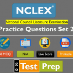 NCLEX Practice Test Set 2022 (50 Questions Answers) Free Quiz