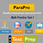 ParaPro Math Practice Test 2024 Questions Answers