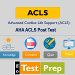AHA ACLS Post Test Answer Key 2024