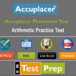 Accuplacer Arithmetic Practice Test 2024 [NextGen]
