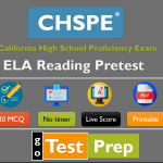 CHSPE ELA Reading Pretest 2024 (Review Questions)