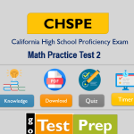 CHSPE Math Practice Test 2024 [Free PDF]