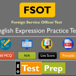 FSOT English Expression Practice Test 2024: Foreign Service Officer