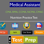Medical Assistant Nutrition Practice Test 2024