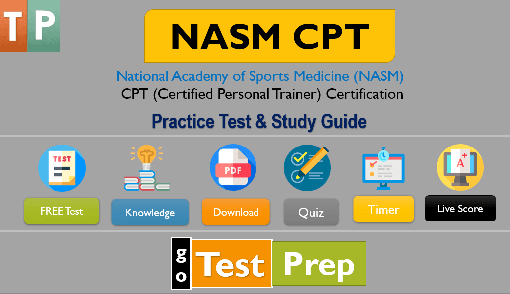 NASM CPT Practice Test 2024 Study Guide (UPDATED)