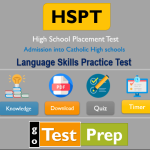 HSPT Language Skills Practice Test 2024 (60 Questions Answers)