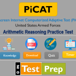 PiCAT Arithmetic Reasoning Practice Test 2024 [PDF]
