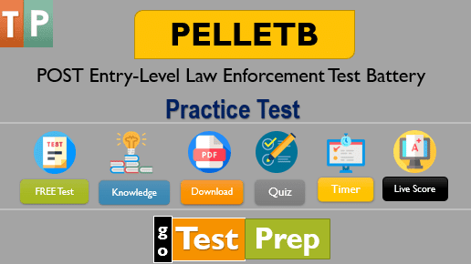 PELLET B Practice Test 2024 CHP (California Highway Patrol) Officer Exam