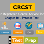 IAHCSMM CRCST Practice Test – Chapter 10