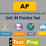 AP Government and Politics Exam: Unit 4 American Political Ideologies and Beliefs Practice Test.