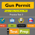 Gun Permit Practice Test 2024