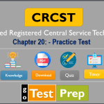 IAHCSMM CRCST Practice Test – Chapter 20