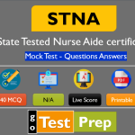 STNA Mock Test 2024 (50 Questions Answers with Explanation)