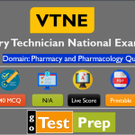 VTNE Pharmacy and Pharmacology Practice Test 2024