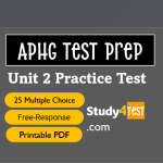 APHG Unit 2 Practice Test (Free MCQ and FRQ) Questions and Answers.