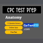 CPC Anatomy Practice Test