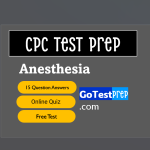 CPC Anesthesia Practice Test