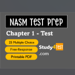 NASM Chapter 1 Practice Test - Certified Personal Trainer
