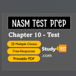 NASM Chapter 10 Practice Test- Supplementation