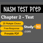 NASM Chapter 2 Practice Test - The Personal Training Profession