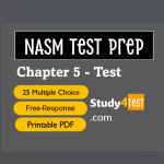 NASM Chapter 5 Practice Test - The Nervous, Skeletal, and Muscular Systems
