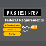 PTCB Practice Test on Federal Requirements 2024 [UPDATED]