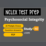 NCLEX Psychosocial Integrity Questions Answers [Rationale]